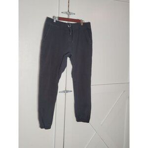 SOUTHPOLE MEN JOGGERS COLOR BLACK ELASTIC WAIST COTTON/SPANDEX STRETCH SIZE XL